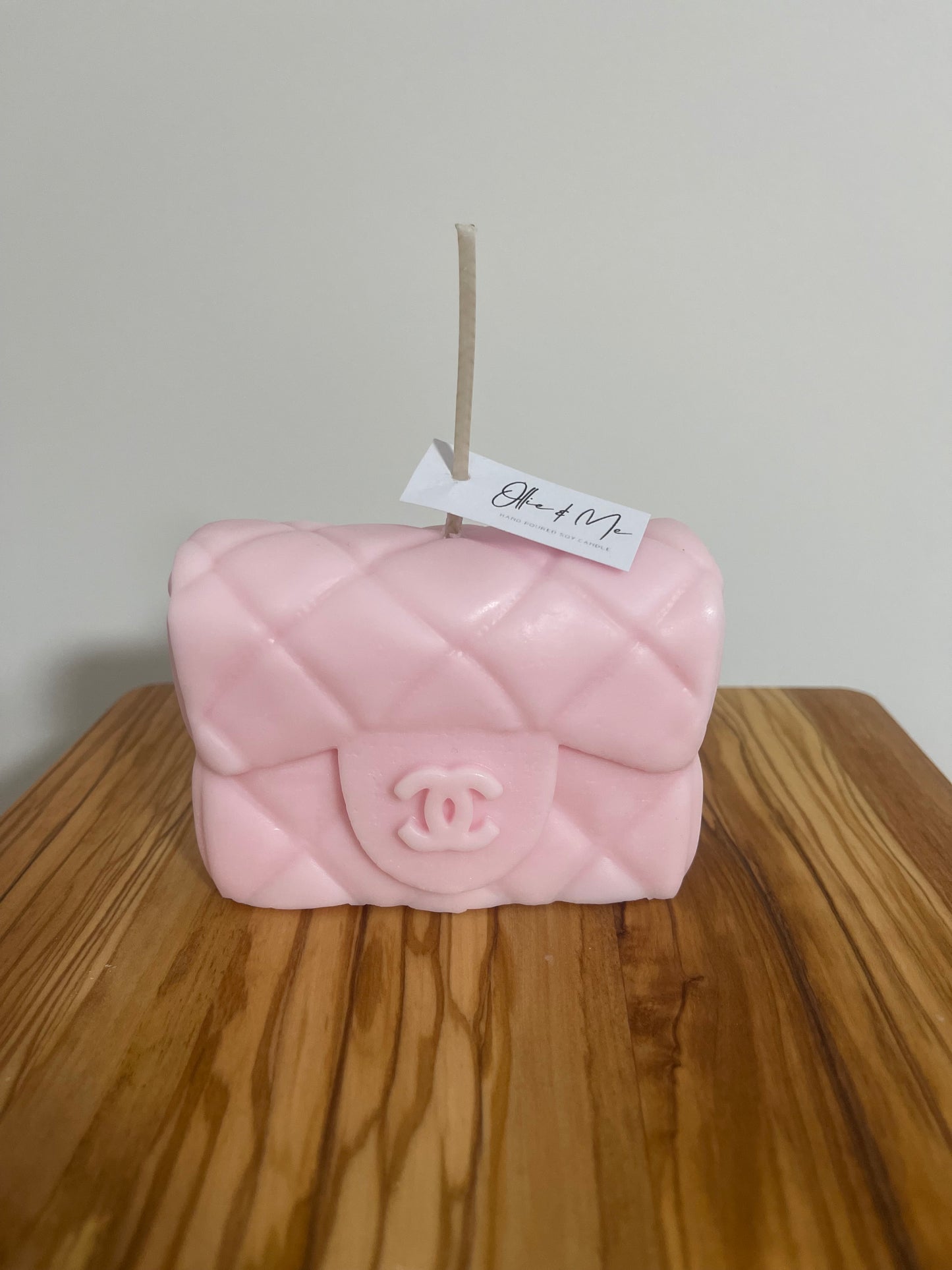 Designer Chanel Bag Candle