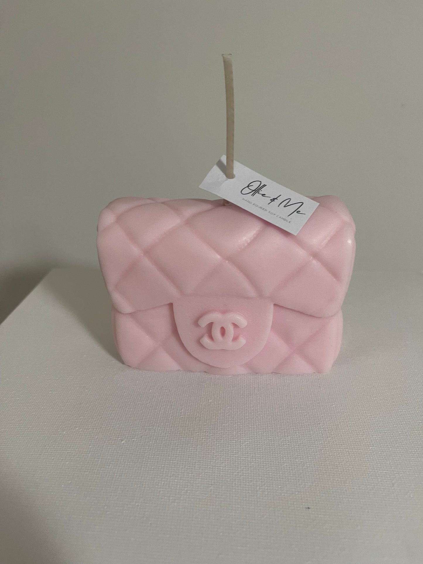 Designer Chanel Bag Candle