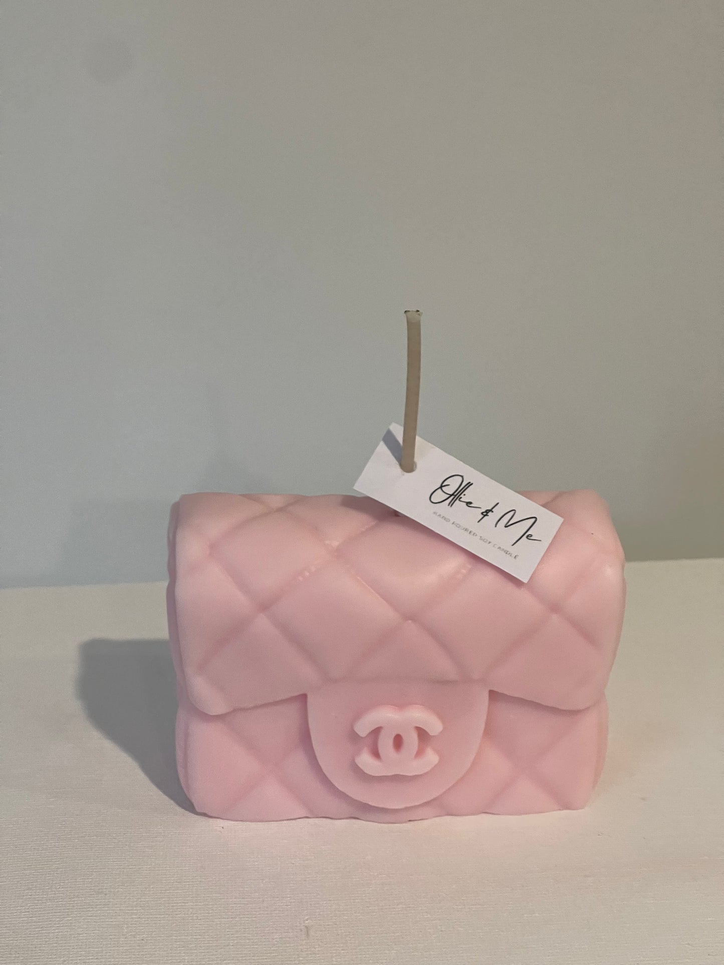 Designer Chanel Bag Candle