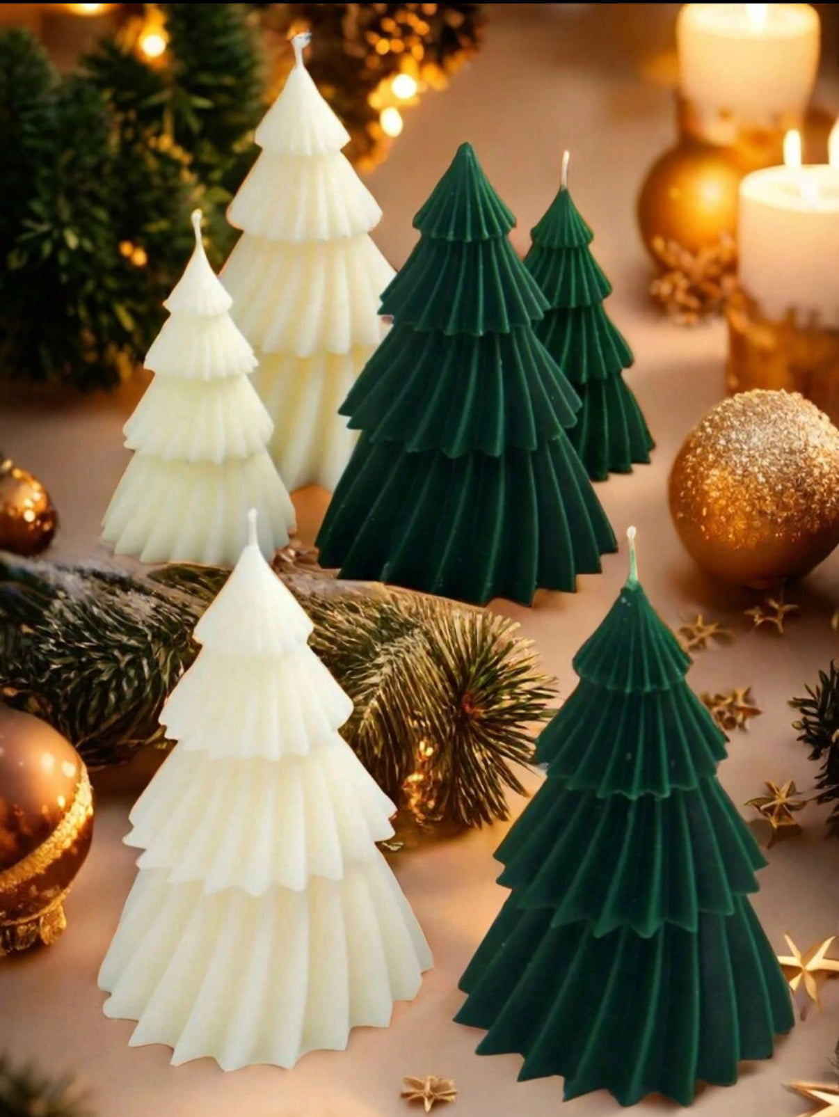 Christmas Tree Candle