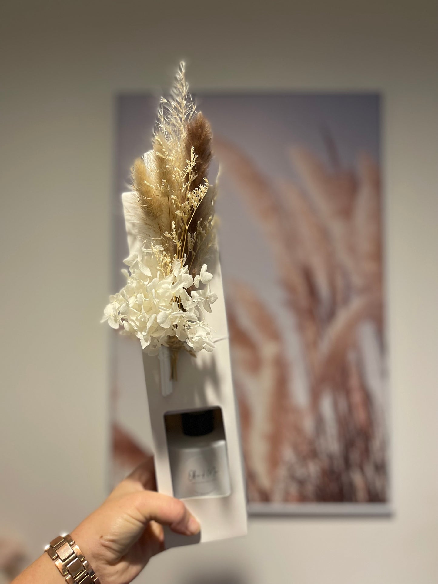 Diffuser with Dried Flowers